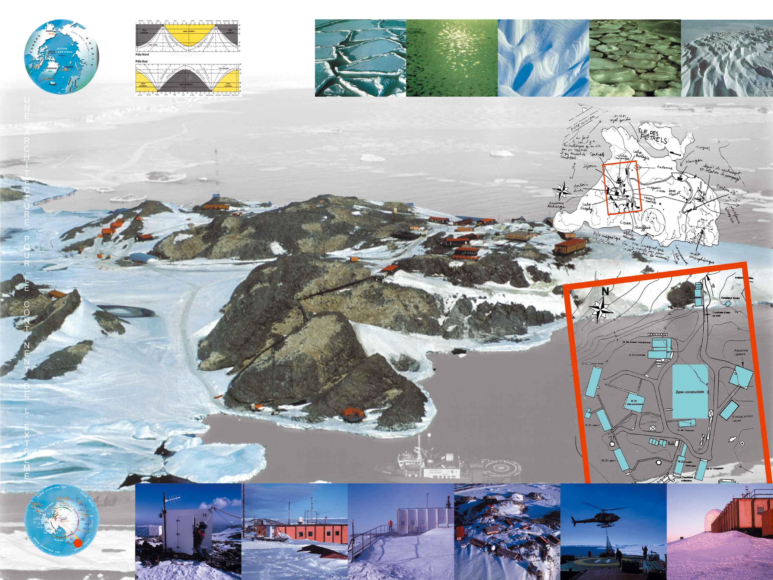 Bérangère Signac, architecte sur Bordeaux métropole, le Bassin d'Arcachon et la Gironde, a conçu un TPFE sur l'Antarctique, une architecture pour le continent de l'extrême