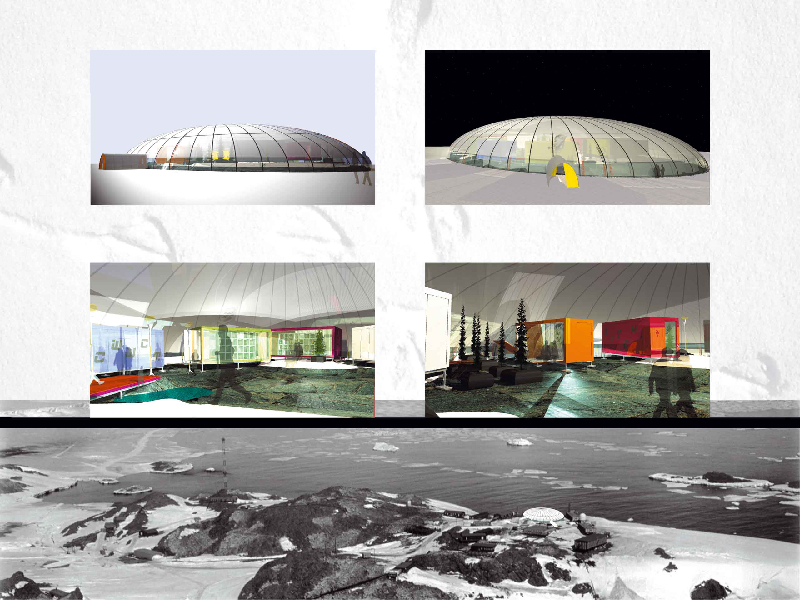 Bérangère Signac, architecte sur Bordeaux métropole, le Bassin d'Arcachon et la Gironde, a conçu un TPFE sur l'Antarctique, une architecture pour le continent de l'extrême